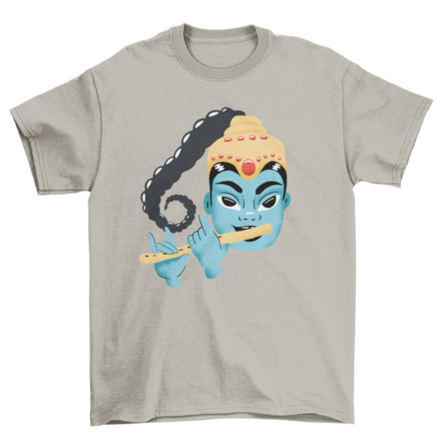 Krishna Cute Illustration T-shirt