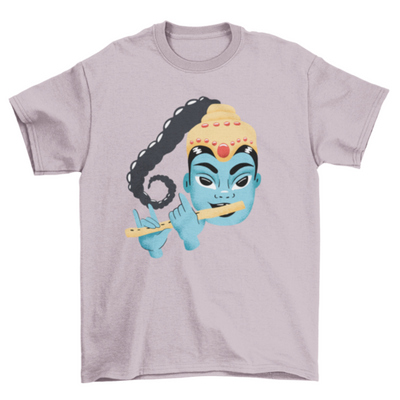 Krishna Cute Illustration T-shirt