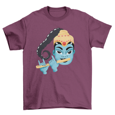 Krishna Cute Illustration T-shirt