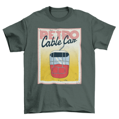 Retro Cable Car T-shirt