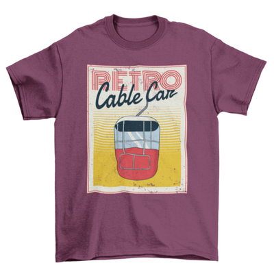 Retro Cable Car T-shirt