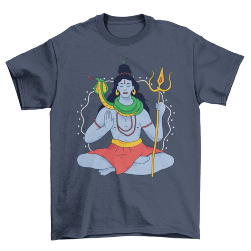 shiva hinduism t-shirt