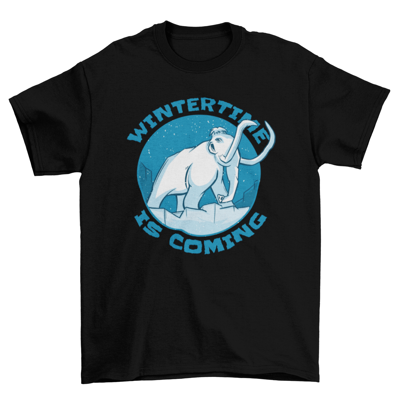 Mammoth Winter Quote T-shirt