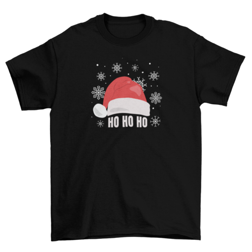 Ho Ho Santa Hat T-shirt