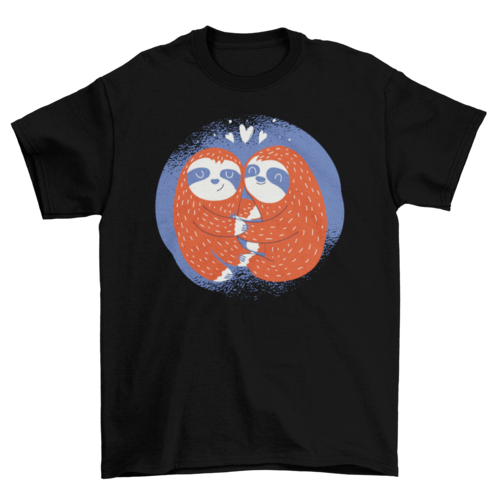 Valentine's sloths t-shirt