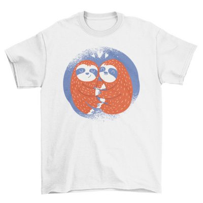 Valentine's sloths t-shirt