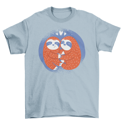 Valentine's sloths t-shirt