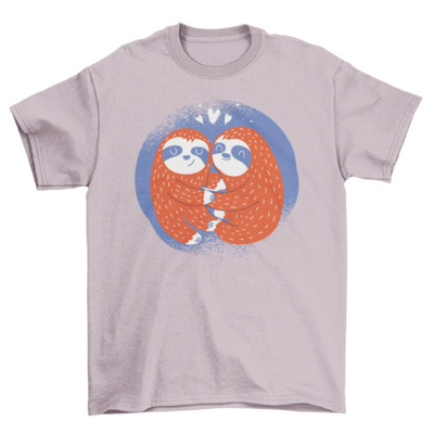 Valentine's sloths t-shirt