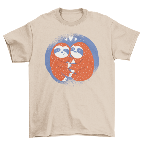 Valentine's sloths t-shirt