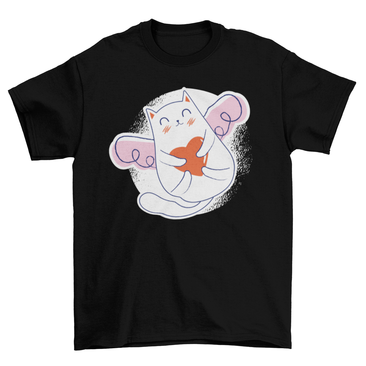 Valentine's cat t-shirt