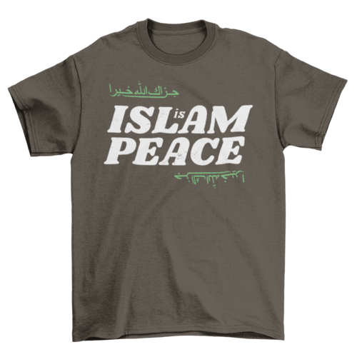 Islam is peace t-shirt