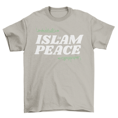 Islam is peace t-shirt