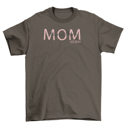 Mom editable quote t-shirt