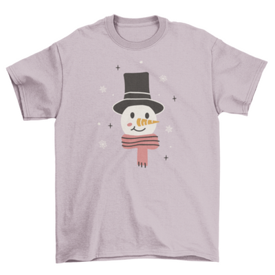 Happy snowman winter t-shirt