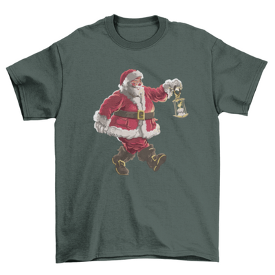 Santa claus christmas detailed t-shirt design