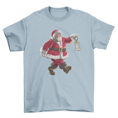 Santa claus christmas detailed t-shirt design