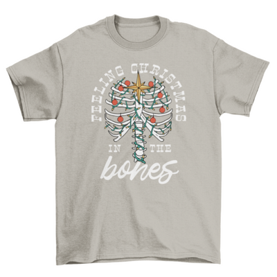 Feeling Christmas bones t-shirt