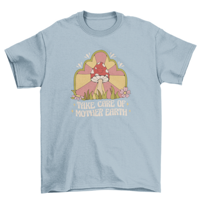 Mother earth fungi t-shirt