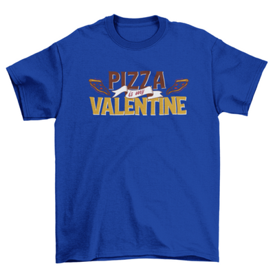 Valentines day pizza slice t-shirt