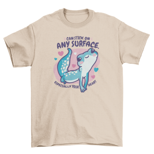 Lizard animal valentines day t-shirt