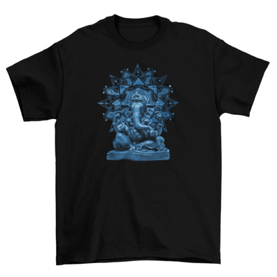 Ganesha hindu god statue t-shirt