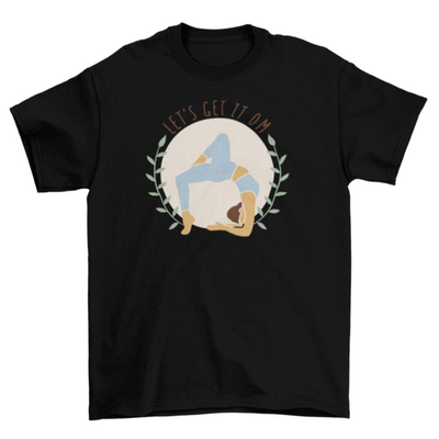 Yoga meditation woman t-shirt