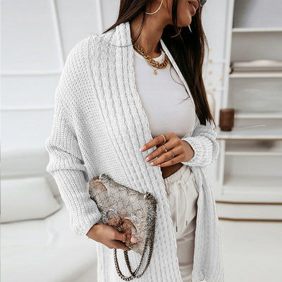 Deep V Neck Knitted Sweater