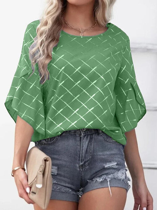 Half Sleeve Round Neck Oversized Printed Shirts