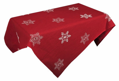 XD14103 Snowflake Tablecloth