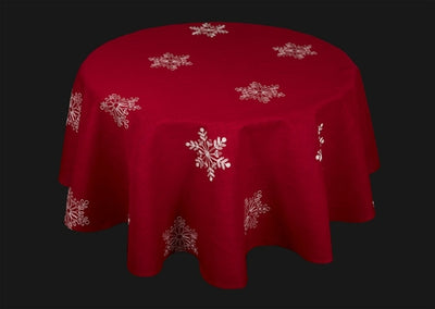 XD14103 Snowflake Tablecloth