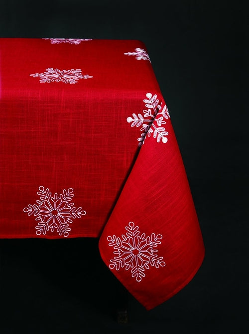 XD14103 Snowflake Tablecloth