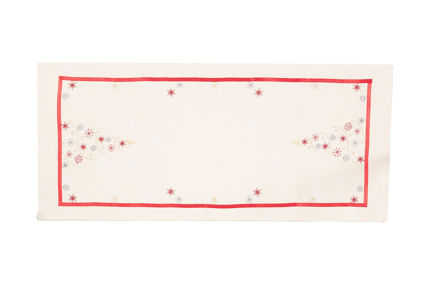 XD18908 Festive Christmas Tree Table Runner