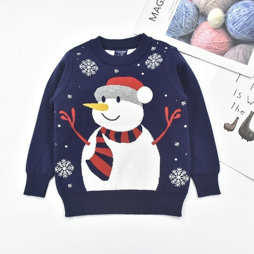 Christmas Snowman Children's Sweater