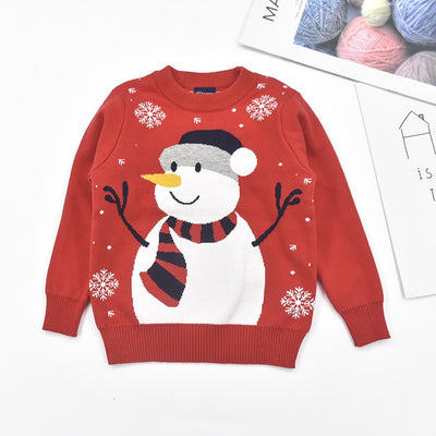 Christmas Snowman Children's Sweater