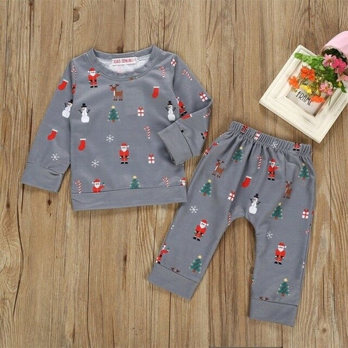 Xmas Infant Baby Kids Boy Girl Newborn Reindeer