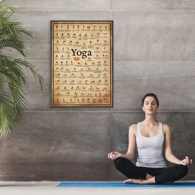 Yoga Poses Poster