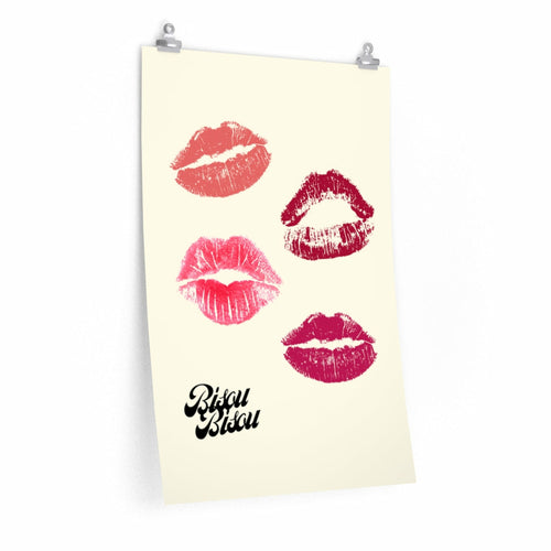 Bisou Bisou Kisses Poster