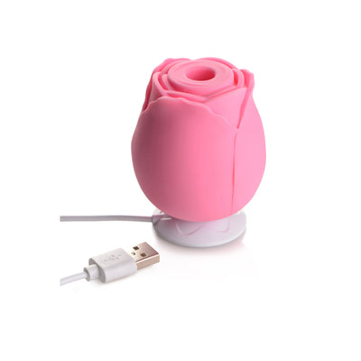 Bloomgasm Wild Rose 10X Suction Clit Stimulator - Pink