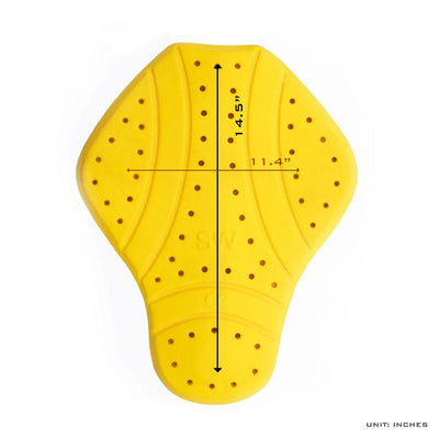 CE-2 Rated Center Back Protective Pad