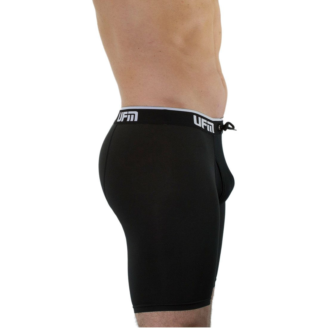 REG Support 9 Inch Boxer Briefs Polyester Available in Black, Gray,