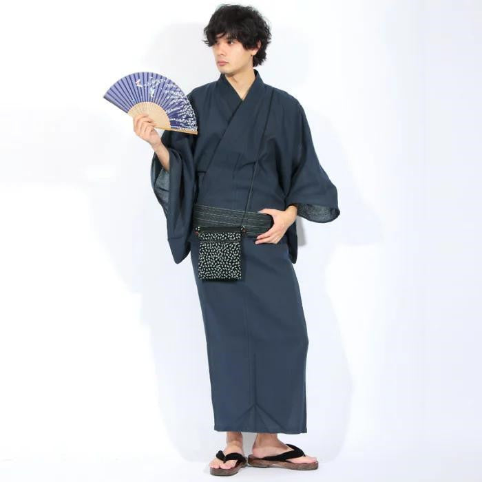 New Japanese Traditional Men's Kimono Yukata