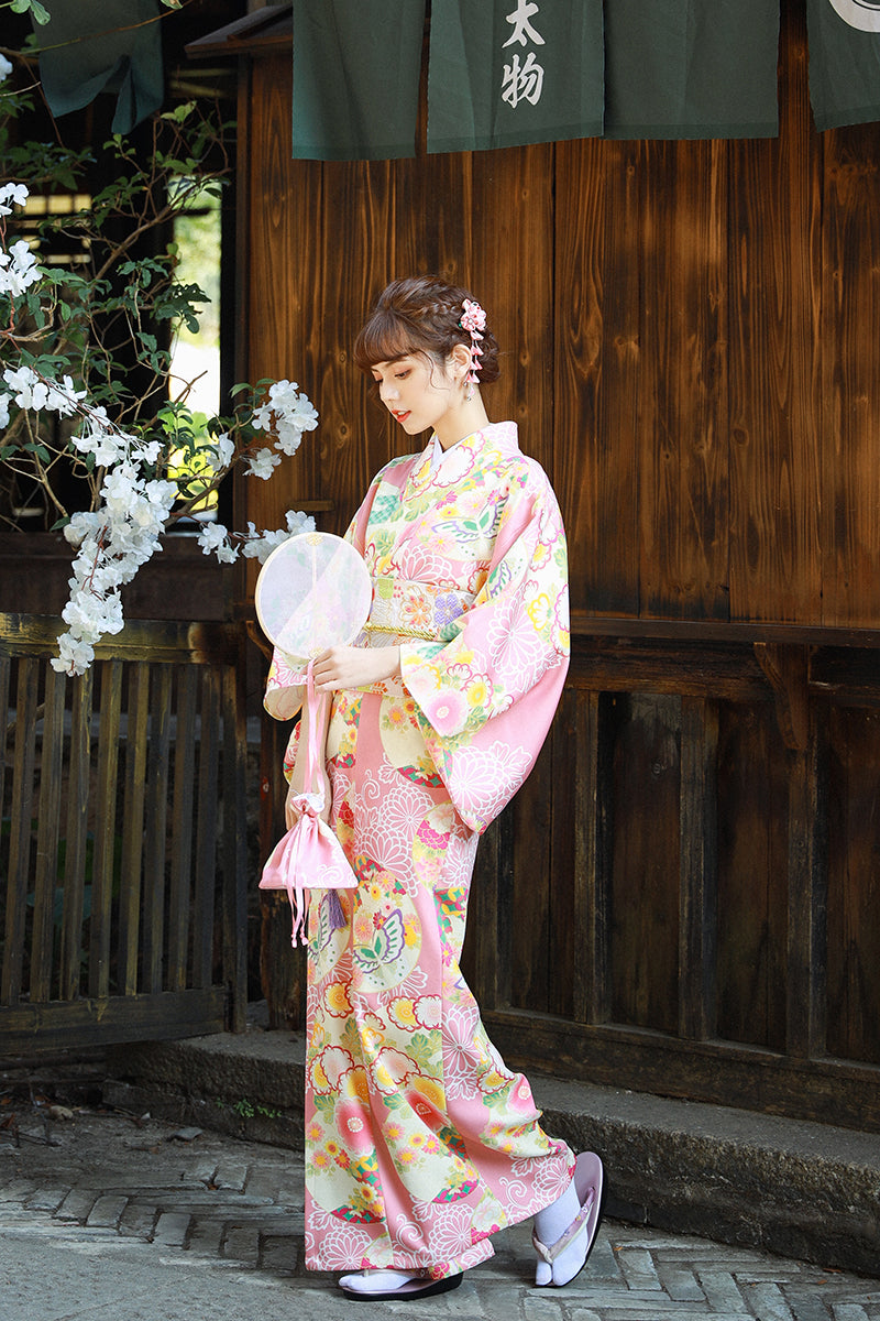 Gods Girl Japanese Style Kimono Sakura Yukata