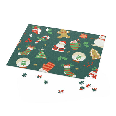 Retro Christmas Jigsaw Puzzle 500-Piece