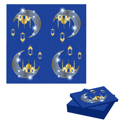 Eid Al-Fitr Set Supplies Scene Layout Theme Paper Plate Paper Cup