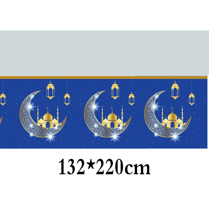 Eid Al-Fitr Set Supplies Scene Layout Theme Paper Plate Paper Cup