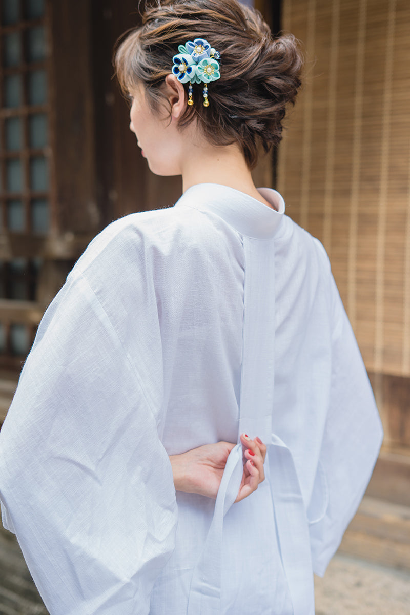 Moonlight Kimono Yukata Kimono Haori White Inner Layer