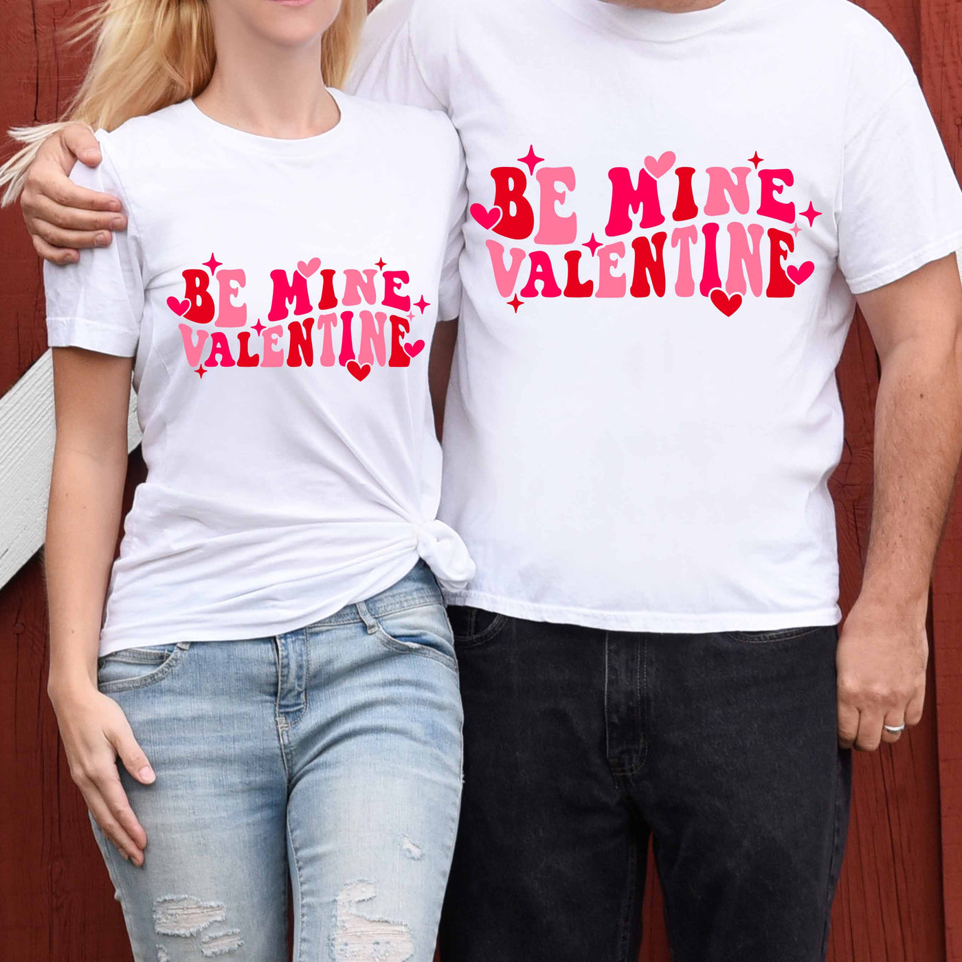 Be My Valentine Couple T-shirt