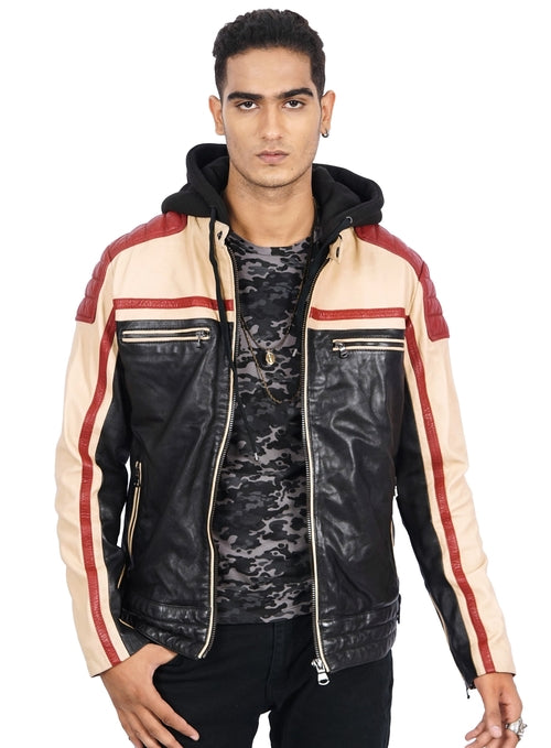 Damian Biker Leather Jacket