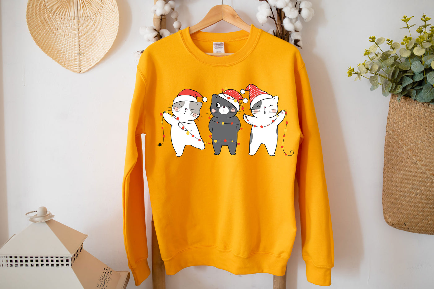 Cute Cats Christmas Sweatshirt