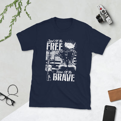Land of The Free Veteran Shirt